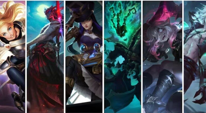 Meta characters in League of Legends by role 1